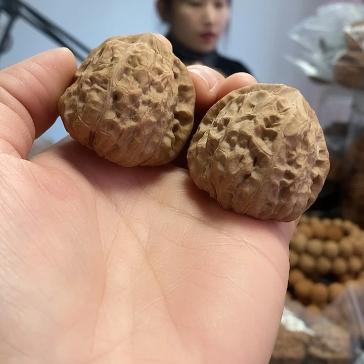 文玩核桃把件39南瓜墩