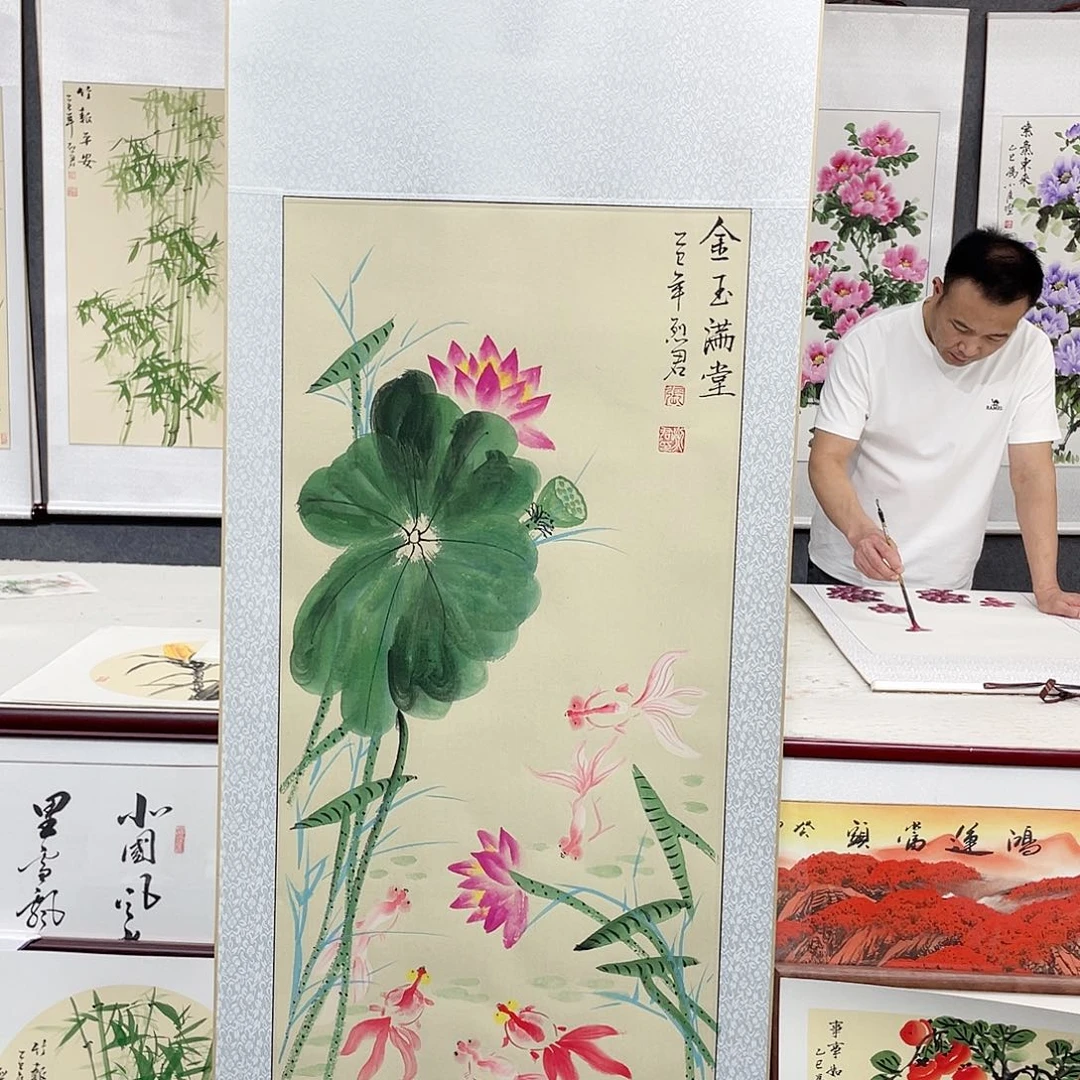 国画手绘作品手绘作品