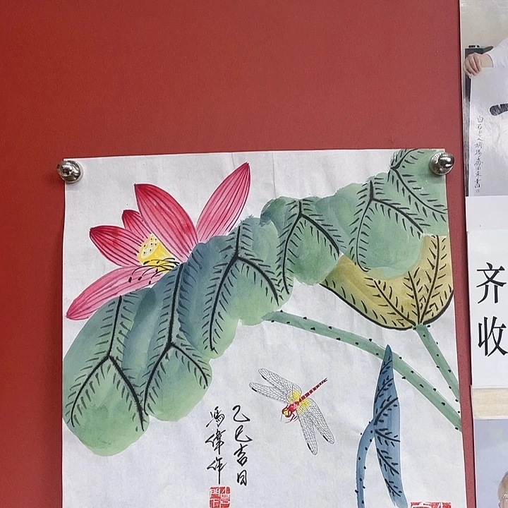 国画冯老师手绘作品