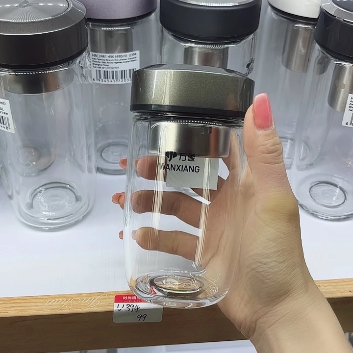 万象品牌玻璃杯单层U402