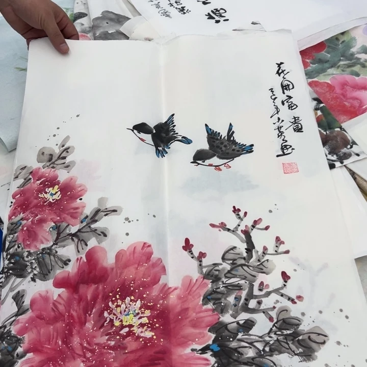 国画绘画作品请欣赏展示