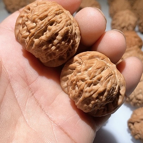 吊坠文玩核桃红豆