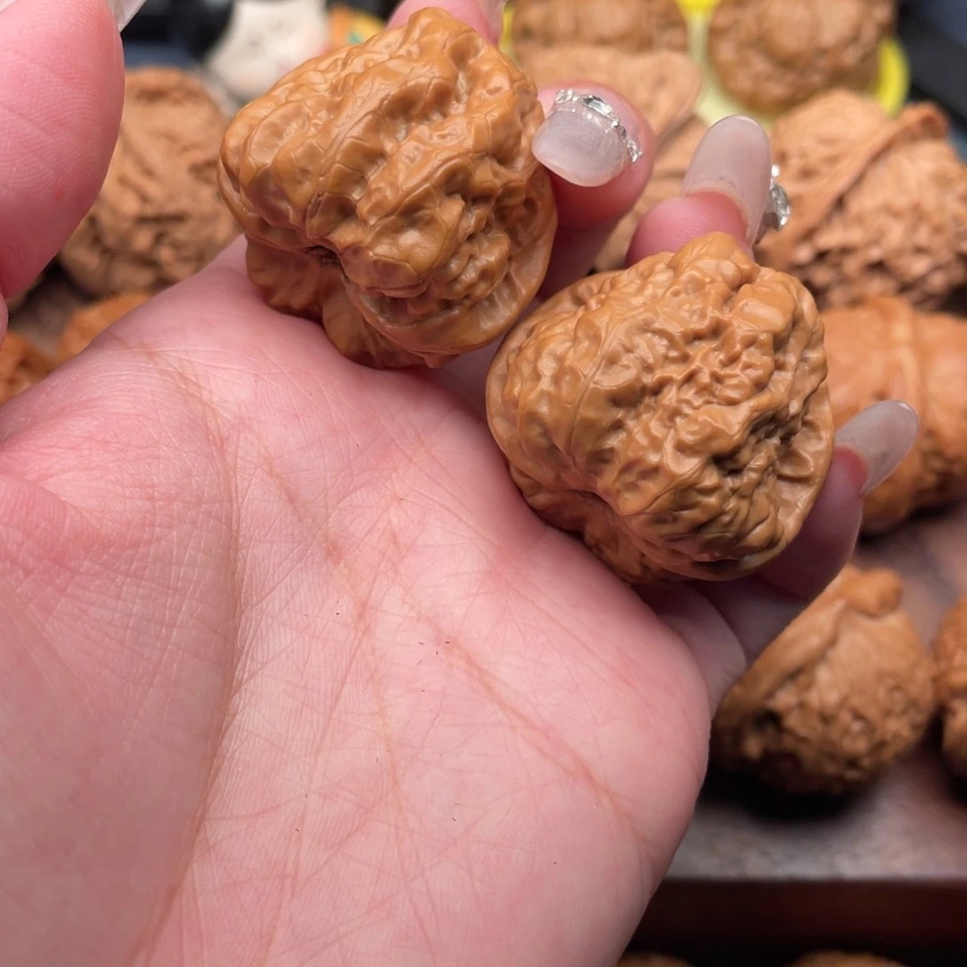 文玩核桃吊坠延庆肌肉蛙手捻34➕