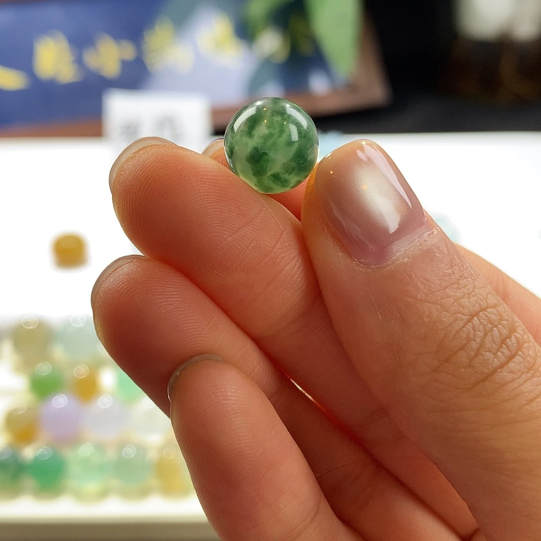 翡翠散珠翡翠珠子