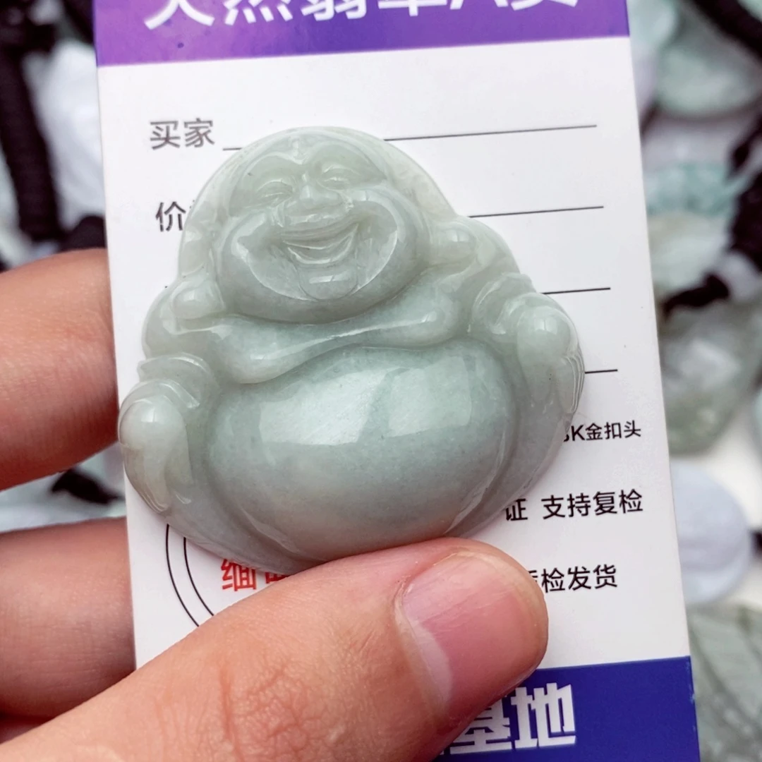翡翠未镶嵌挂件翡翠