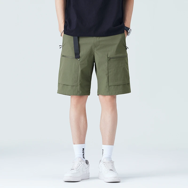 VANCAMEL/西域骆驼880运动风短裤薄款宽松夏季休闲裤