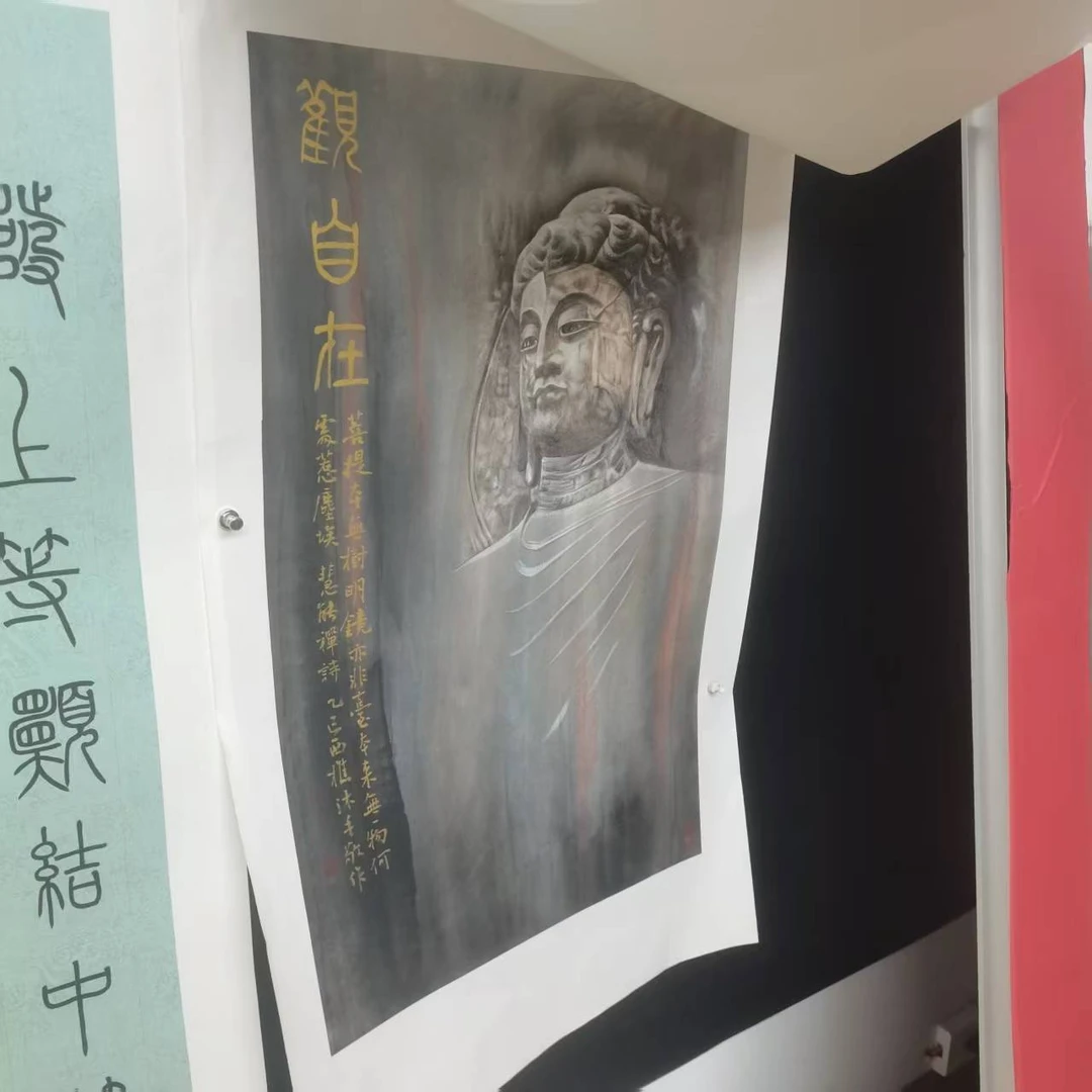 《敦煌大佛作品 万老师作品