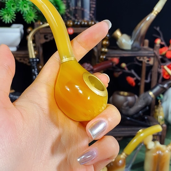 高端定制金丝楠烟嘴