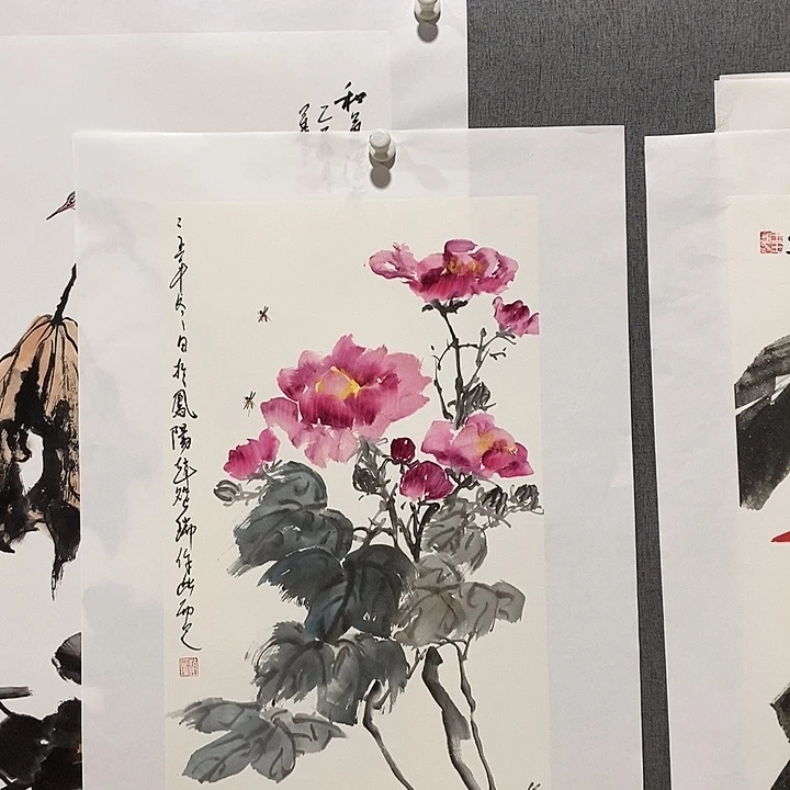 国画手写手绘作品1