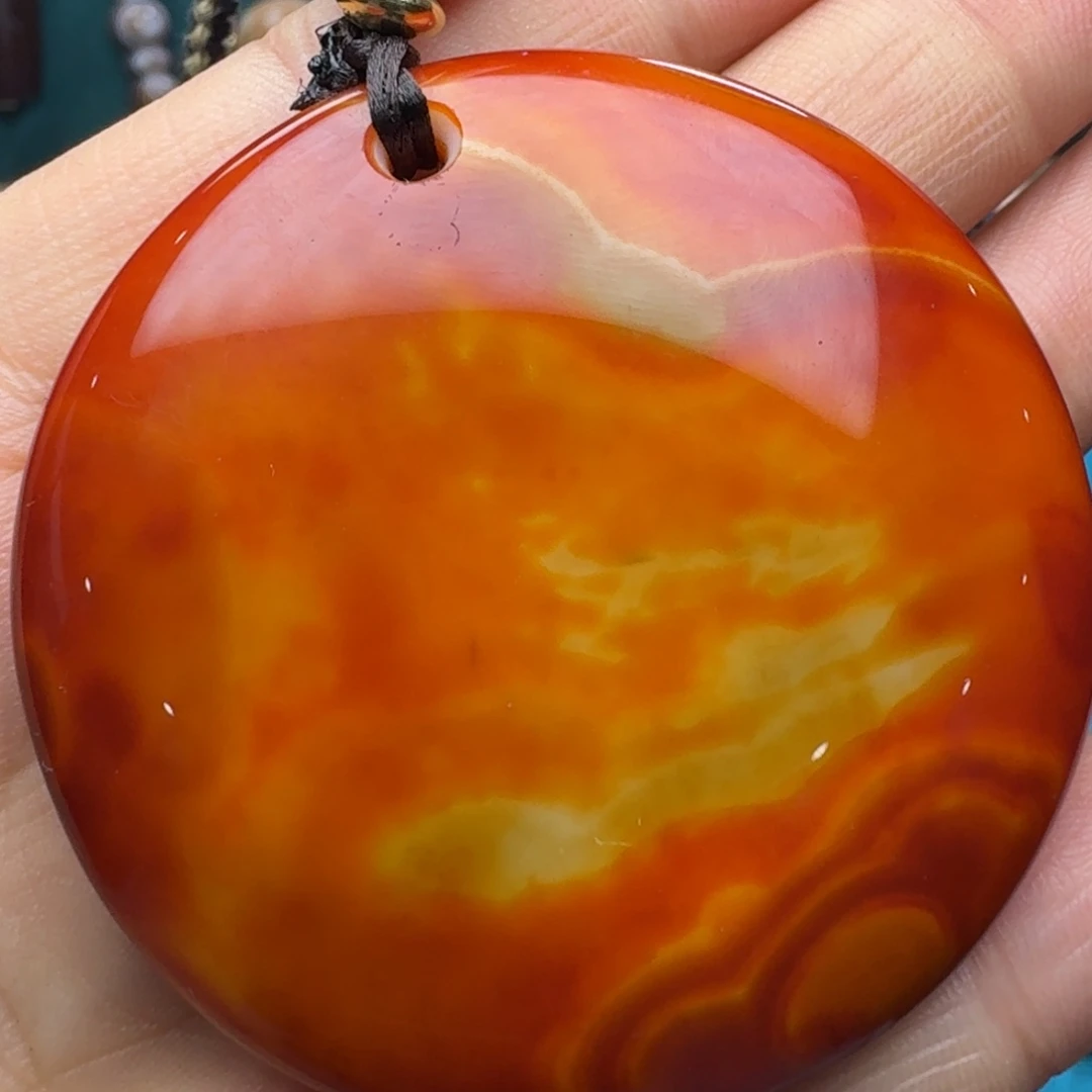 玛瑙/玉髓未镶嵌项链