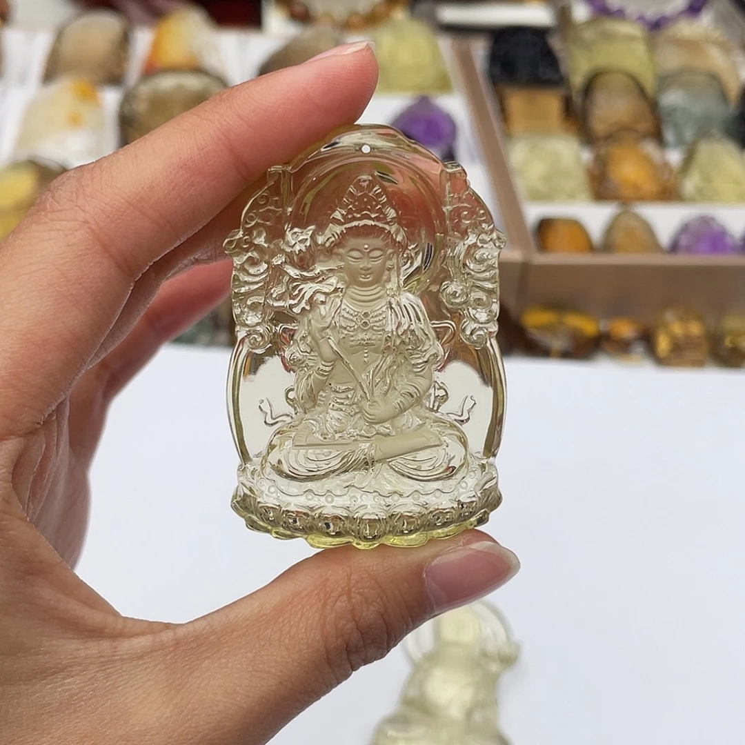 八***财颈饰未镶嵌水晶定制吊坠