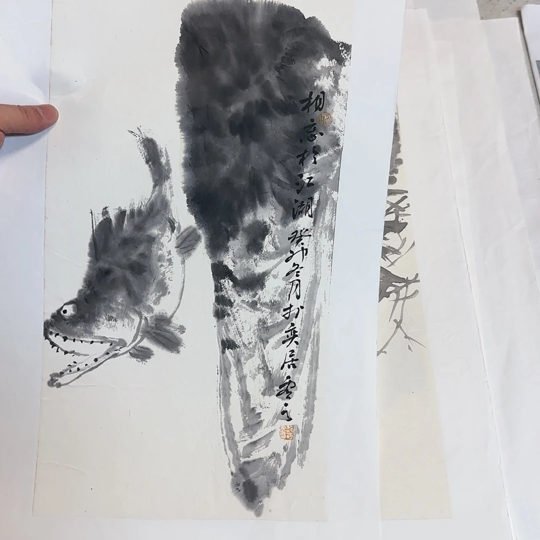 国画邵明武老师手绘作品