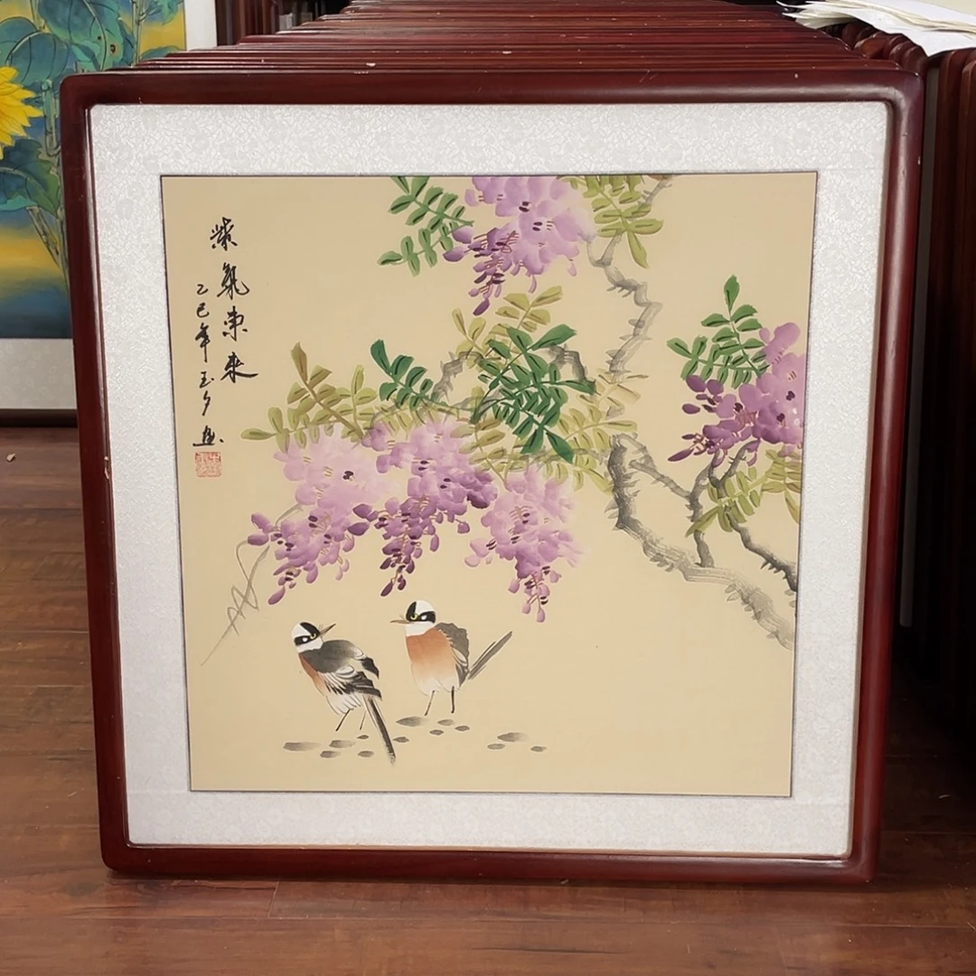 国画带框尺寸63*63厘米