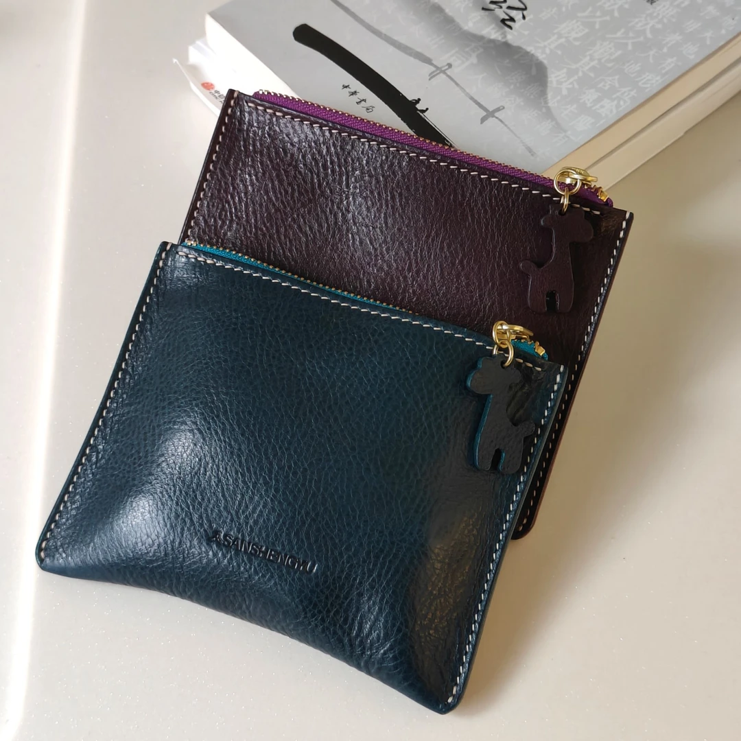 三笙鱼SANSHENGYU【Mbox 彩色拉链 零钱包】——手作定制系列