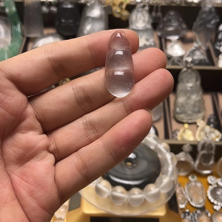 石英质玉未镶嵌豆子