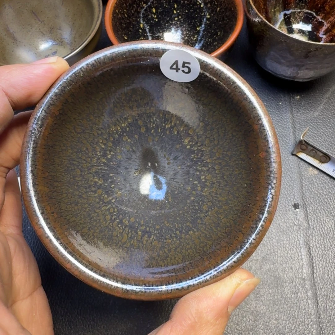 摆件古时茶器建窑建盏45