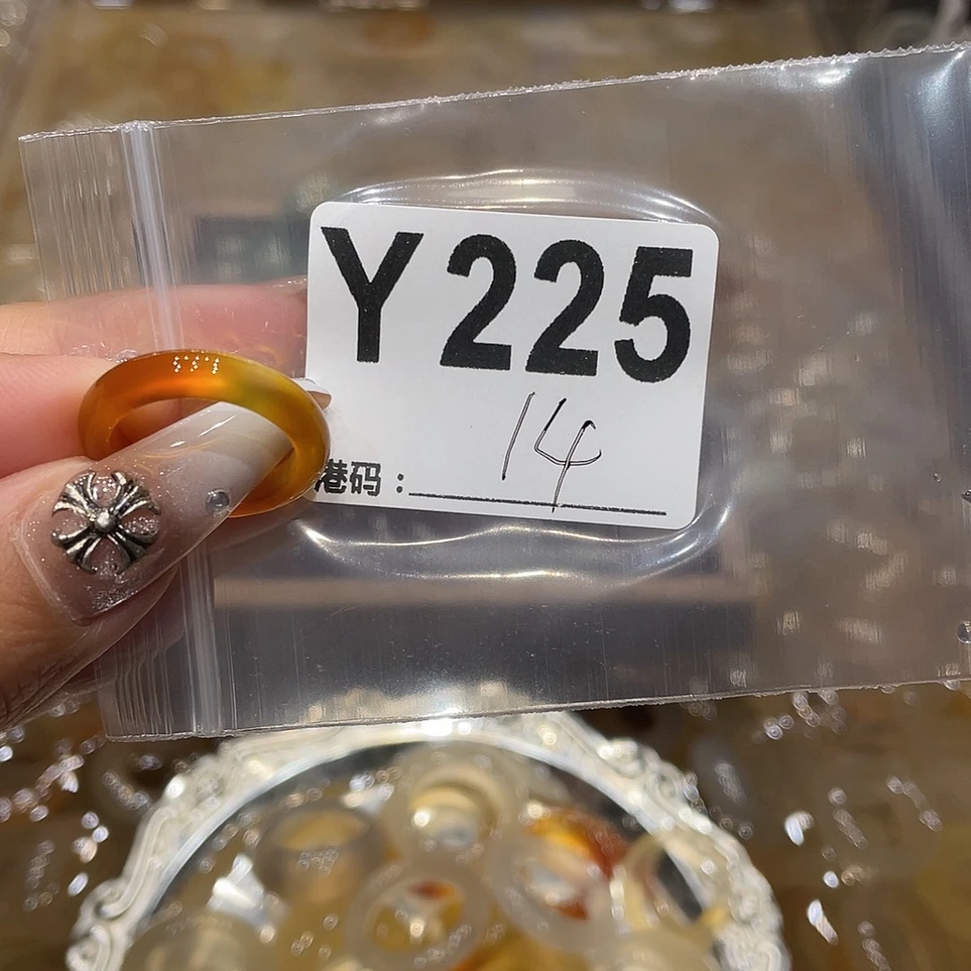 玛瑙/玉髓未镶嵌戒指225
