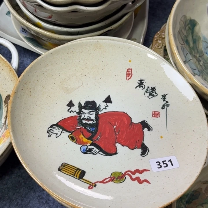 盘景德镇高温陶瓷888