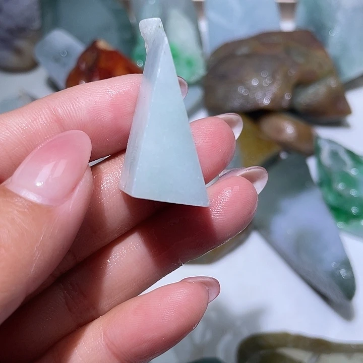 翡翠散珠翡翠边角料
