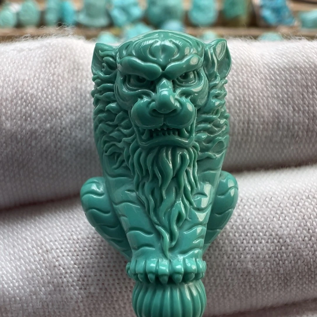 绿松石未镶嵌配饰15.5*26.4