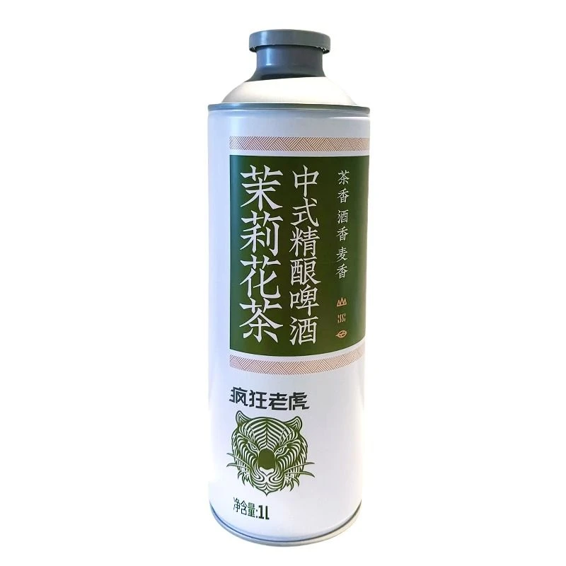 疯狂老虎   12°P茉莉花茶中式精酿啤酒   1L/听