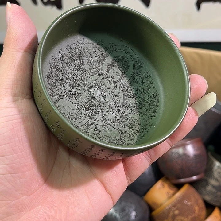 茶杯紫砂全手工紫砂主人杯