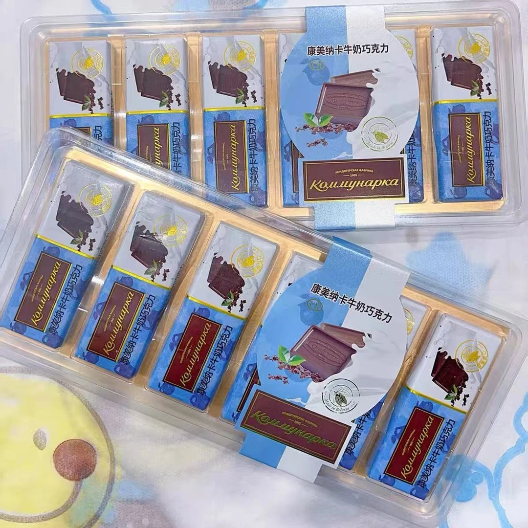 (瑞庆)白俄罗斯进口康美纳卡牛奶巧克力120克