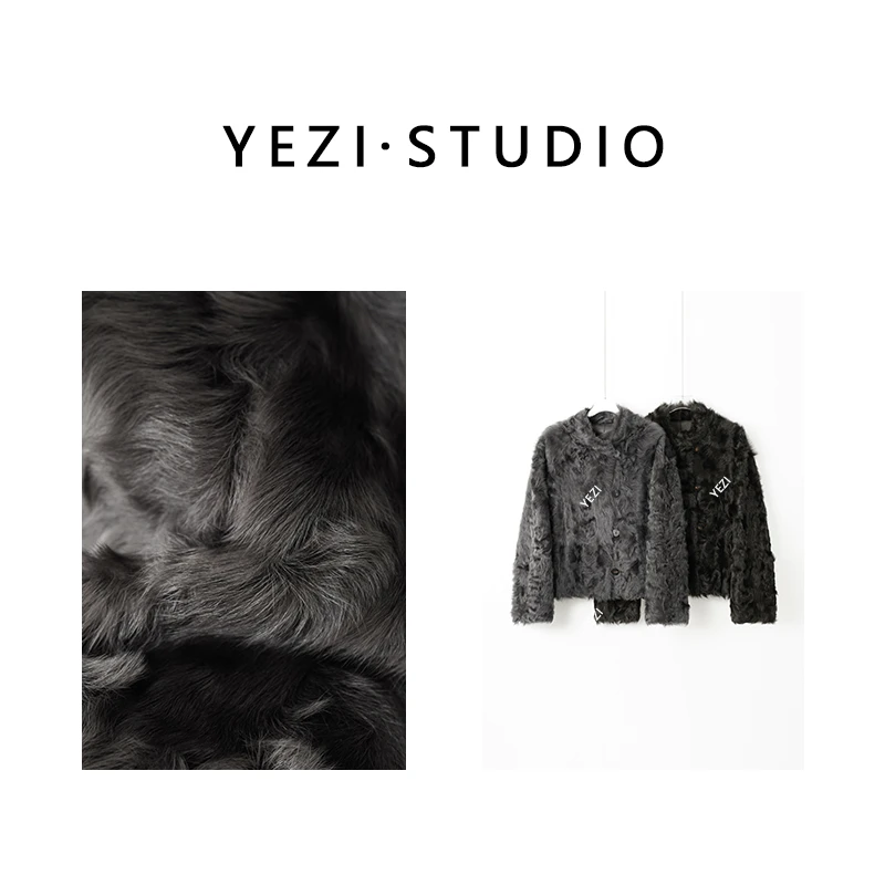 现货【时髦千金】挚奢体感皮毛一体小湖羊天然卷毛皮草25330016