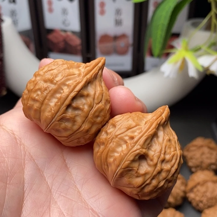 文玩核桃把件龟甲纹35
