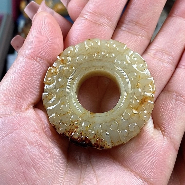 和田玉挂件未镶嵌哈*客