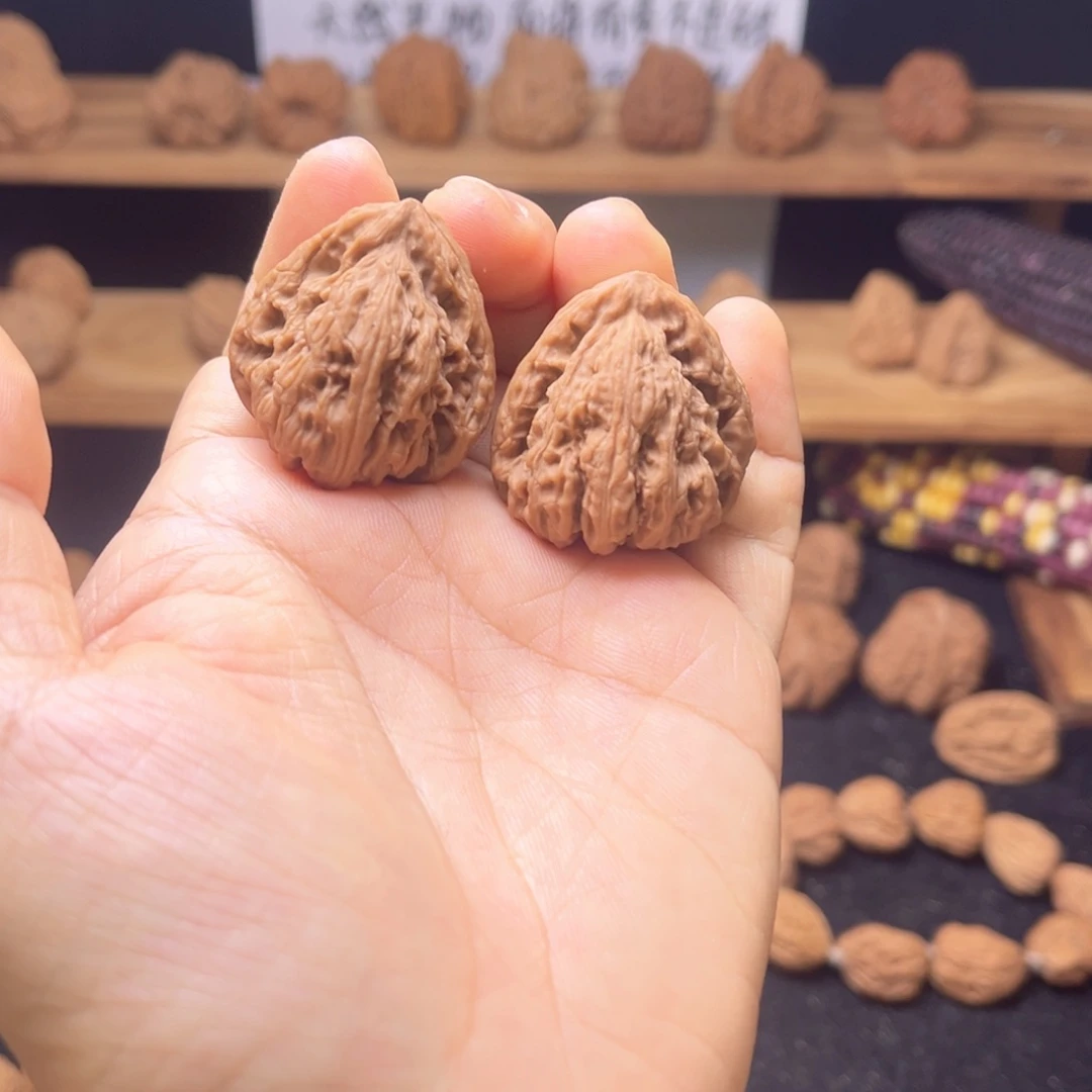 有***石文玩核桃吊坠涿鹿南疆三角33