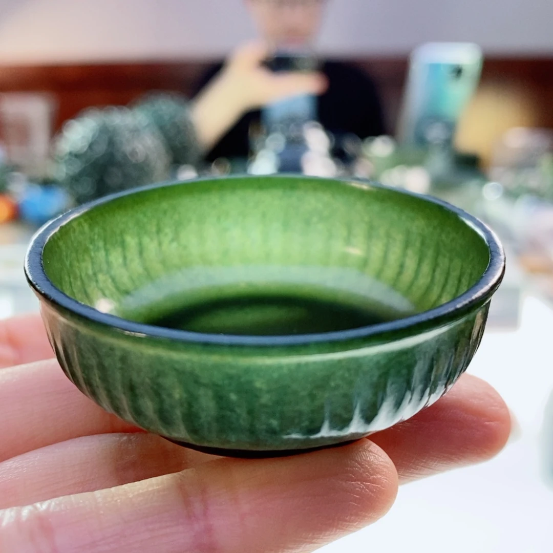 未镶嵌和田玉（青玉）摆件合欢