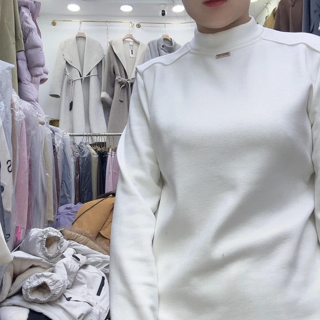 6895白色打底加绒