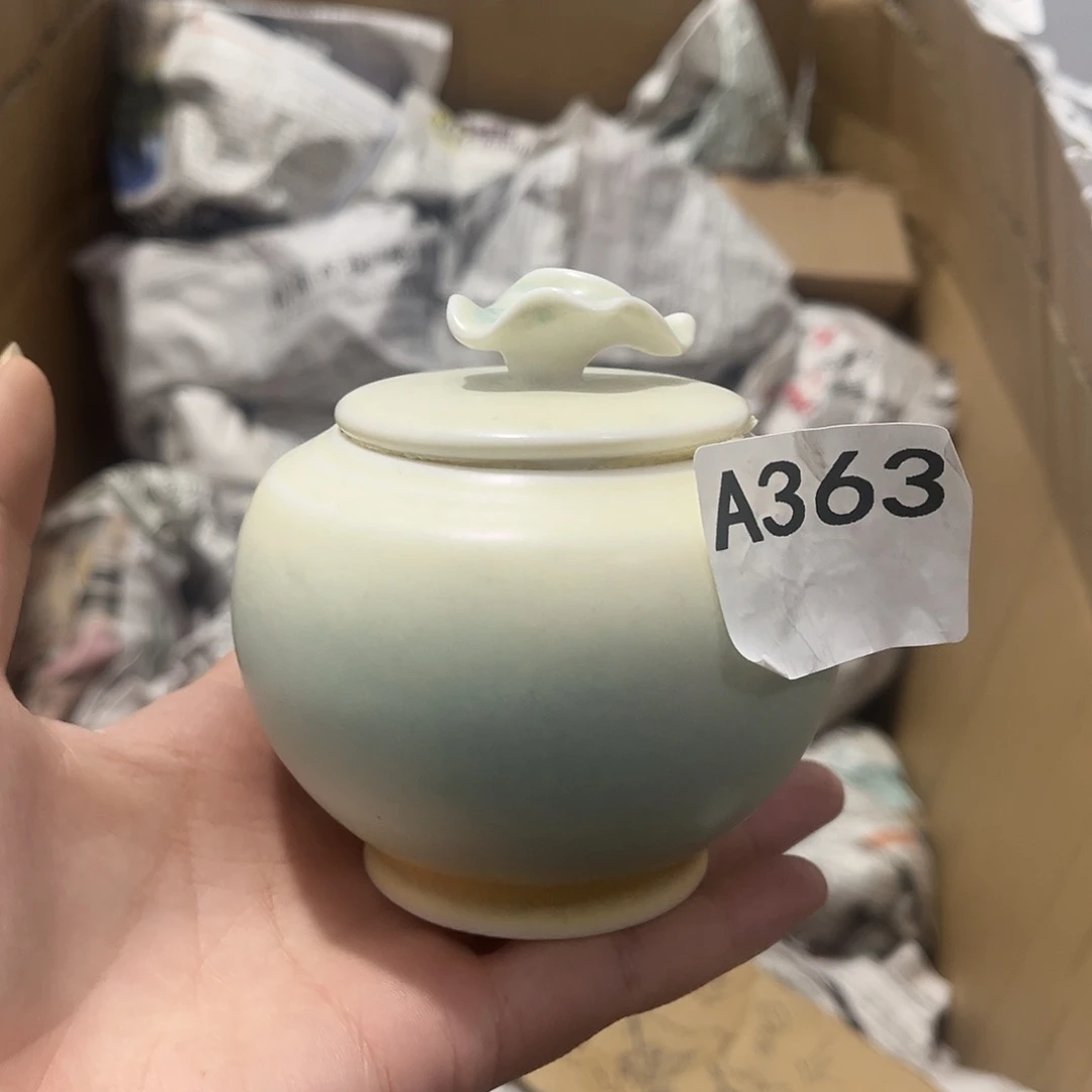 瓷片茶摆件工艺品摆件666