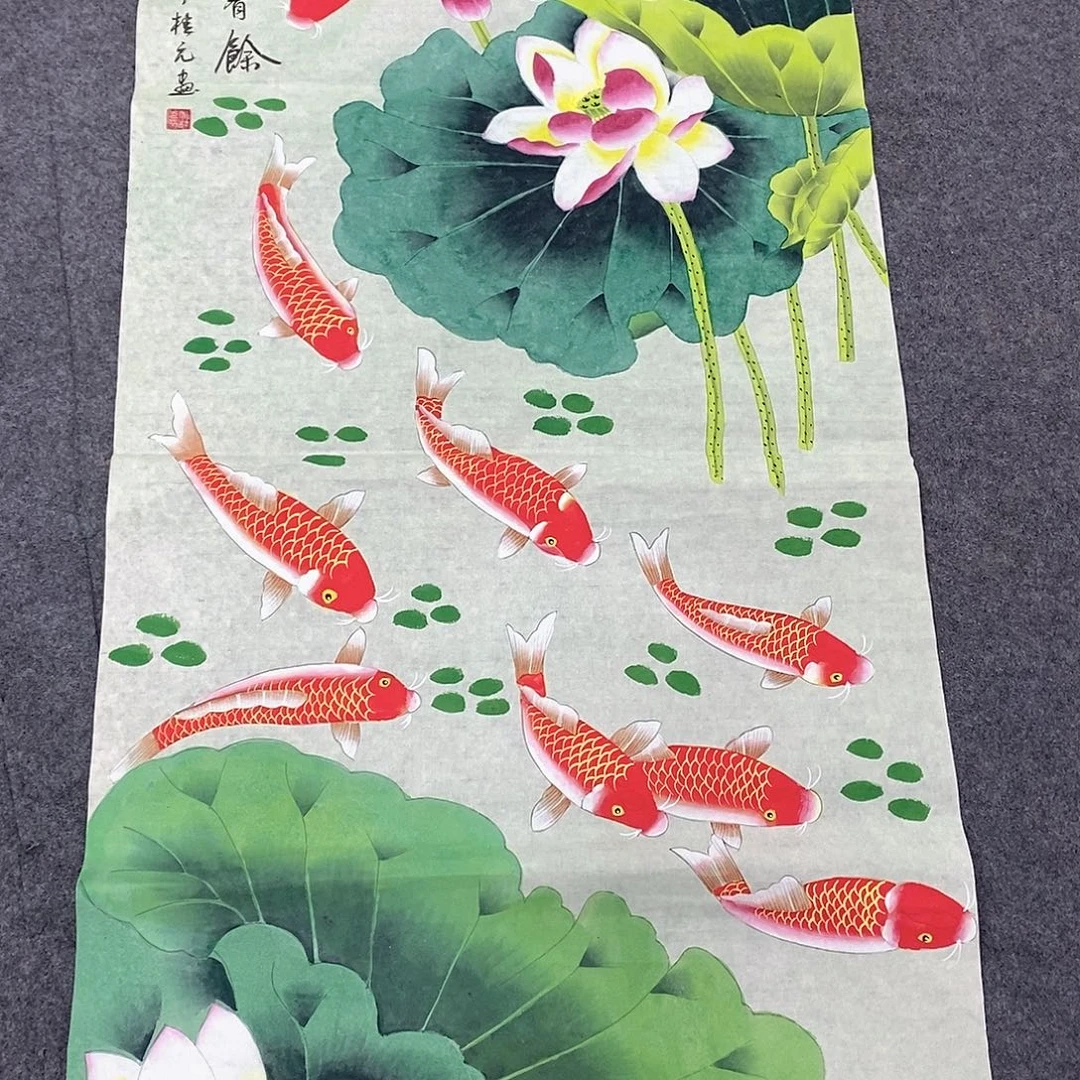 国画国画手绘作品