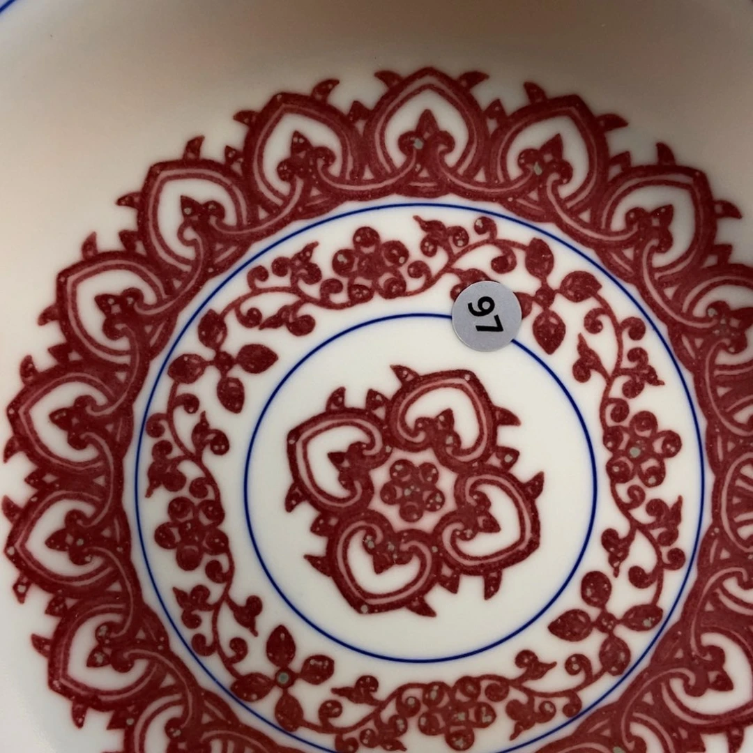 手绘现代茶具非古董