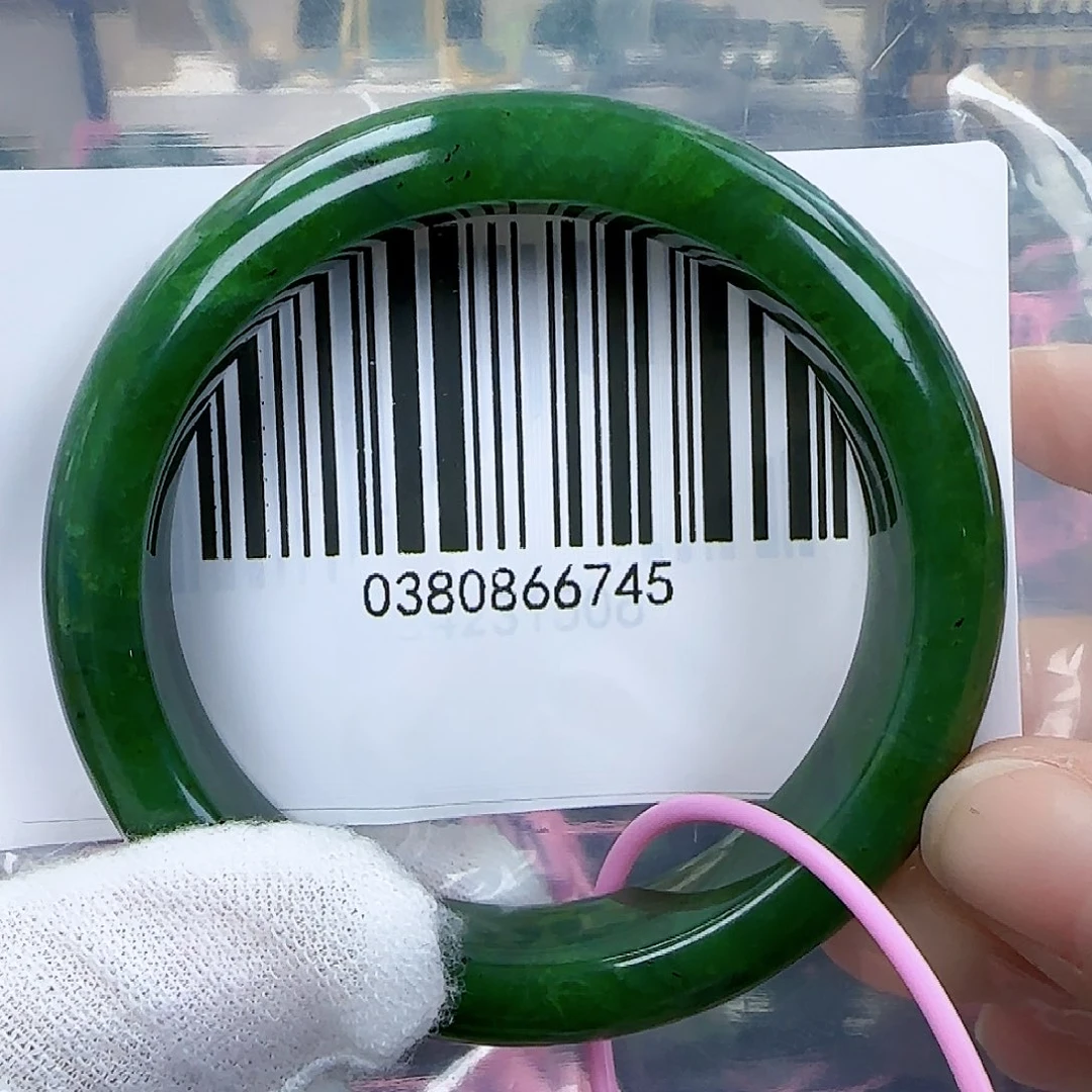 和田玉（碧玉）手镯未镶嵌53