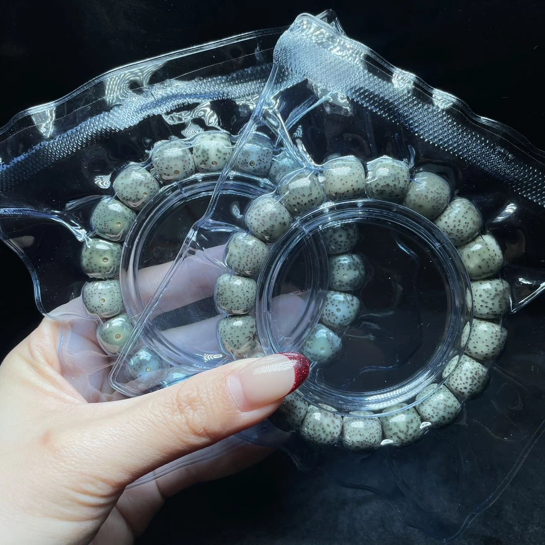 【阿钰推荐】LY50871-星月老型绿单圈-多样性发一件-12mm左右