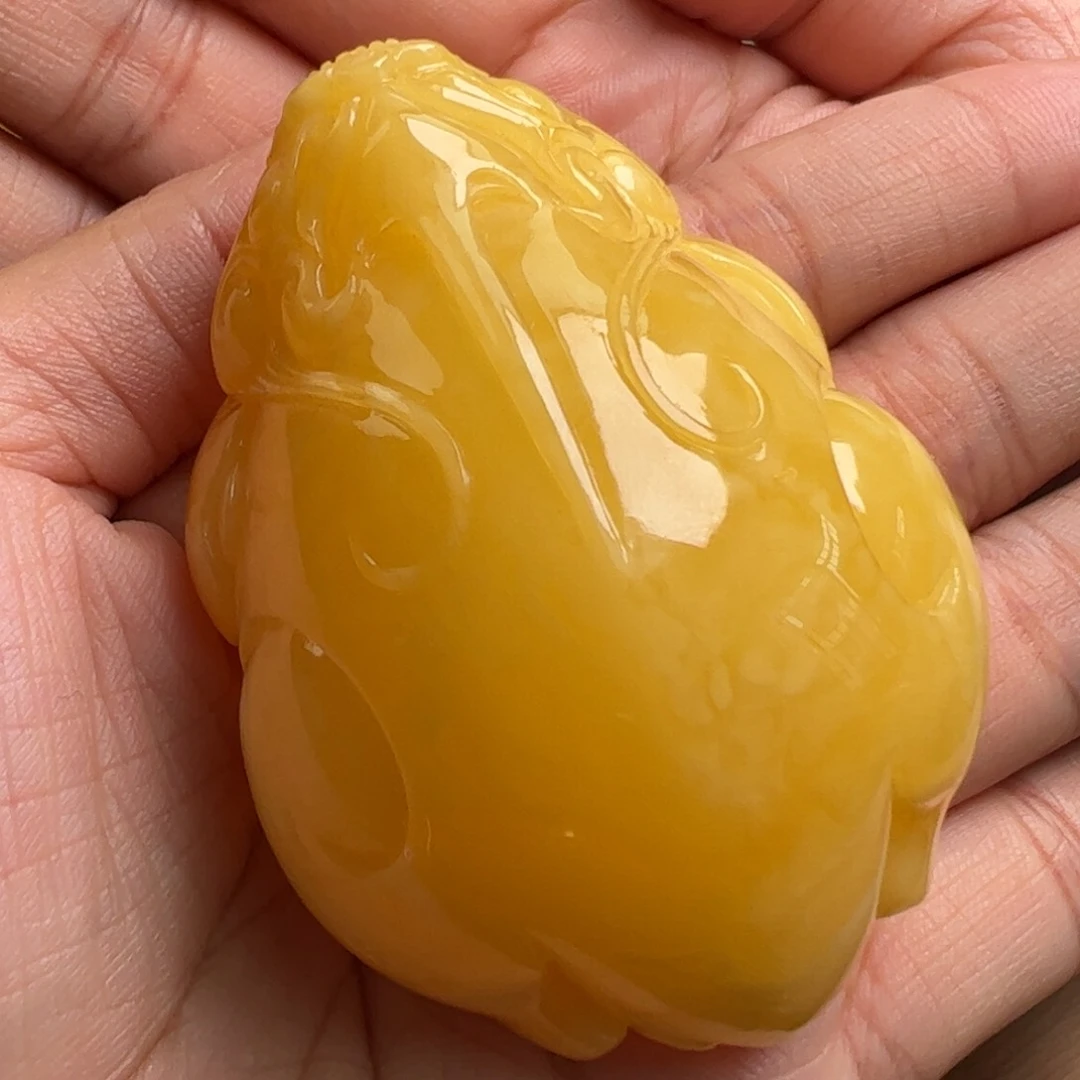 未镶嵌吊坠(不含链)蜜蜡无优化