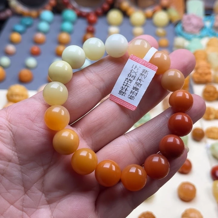 未镶嵌石英质玉（缅黄）珠宝半成品