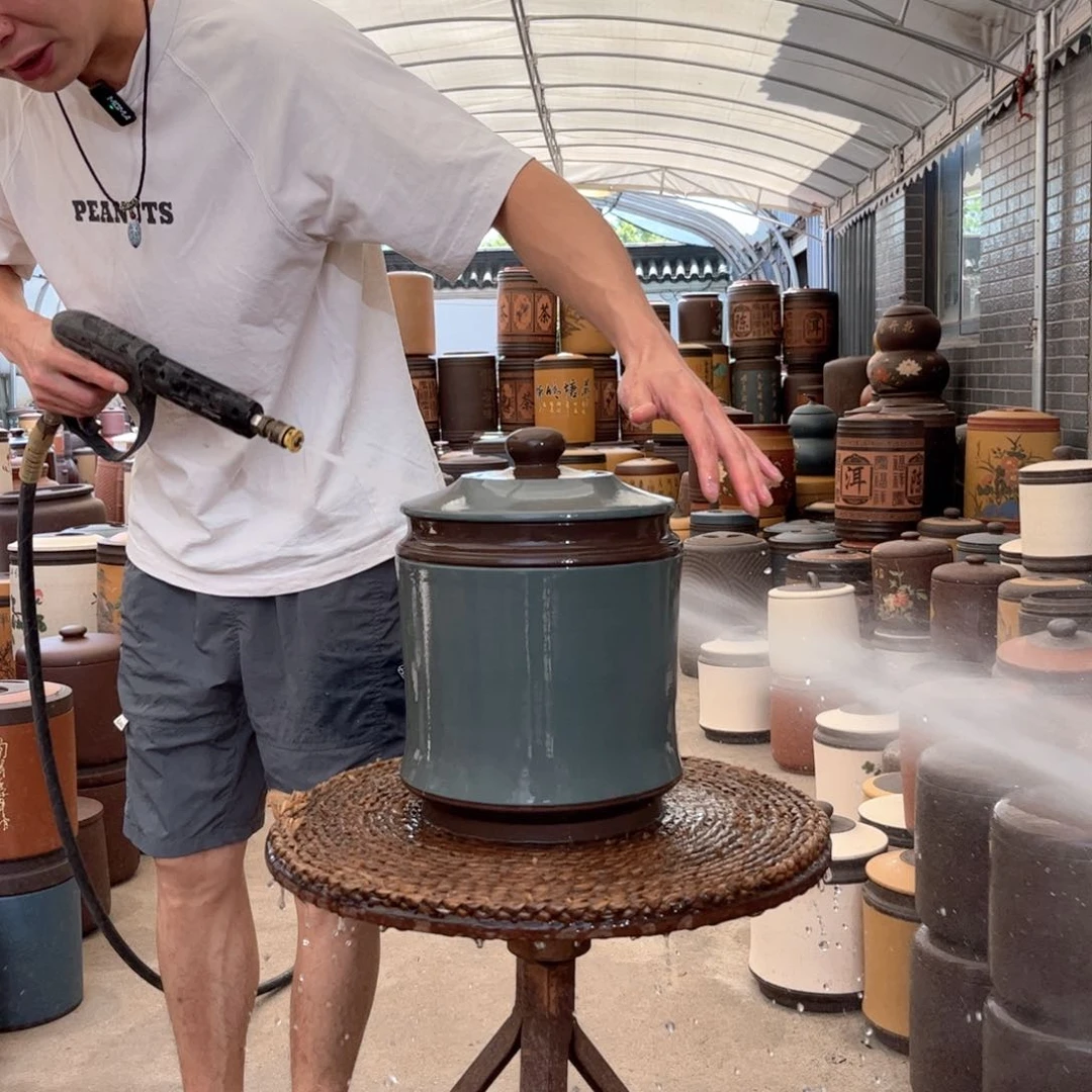 紫砂茶叶罐8 饼茶叶罐