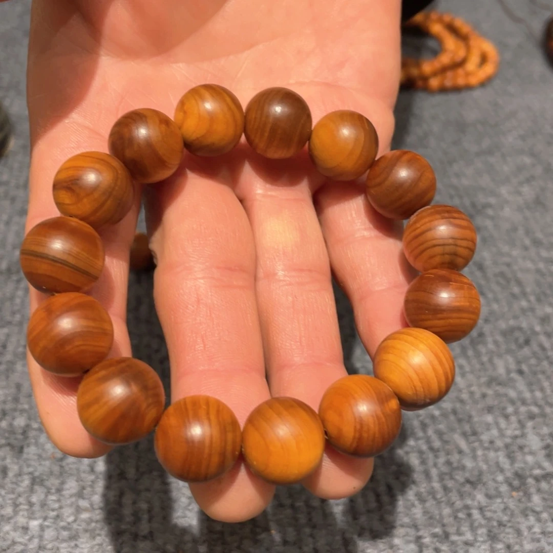 【闪购商品】柏木（崖柏）1.5黑油手串