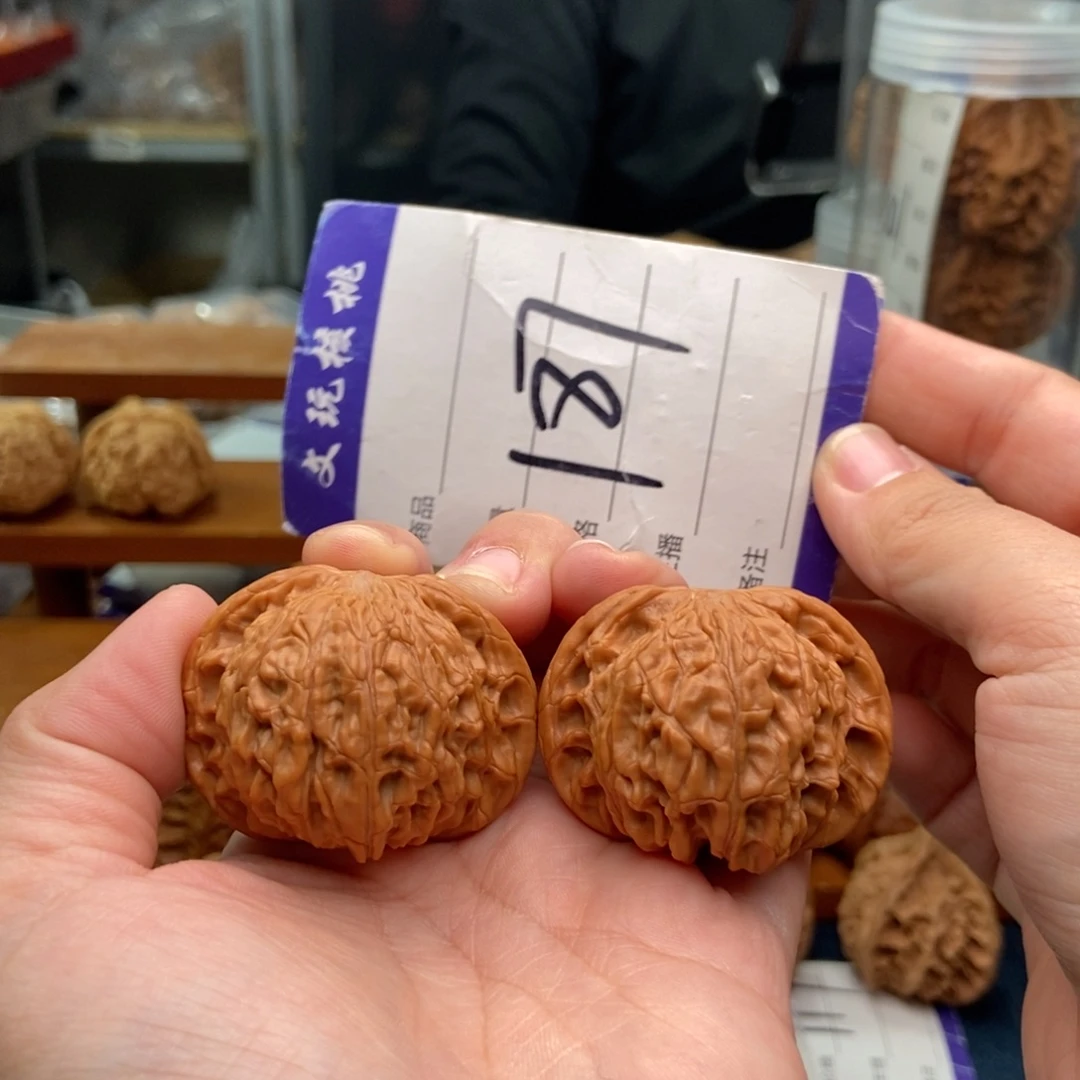 文玩核桃把件42正磨