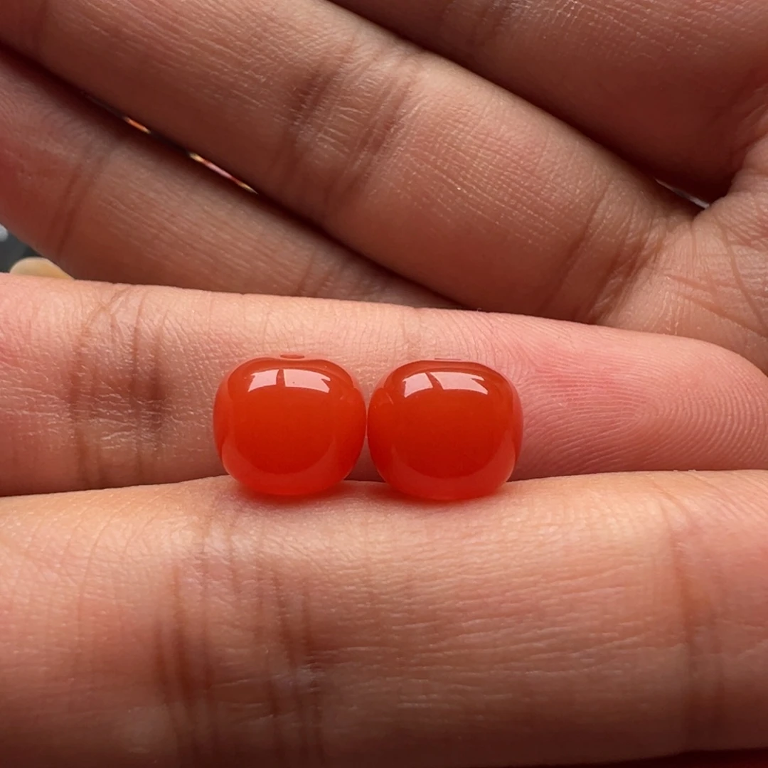 南红玛瑙未镶嵌老型9x8