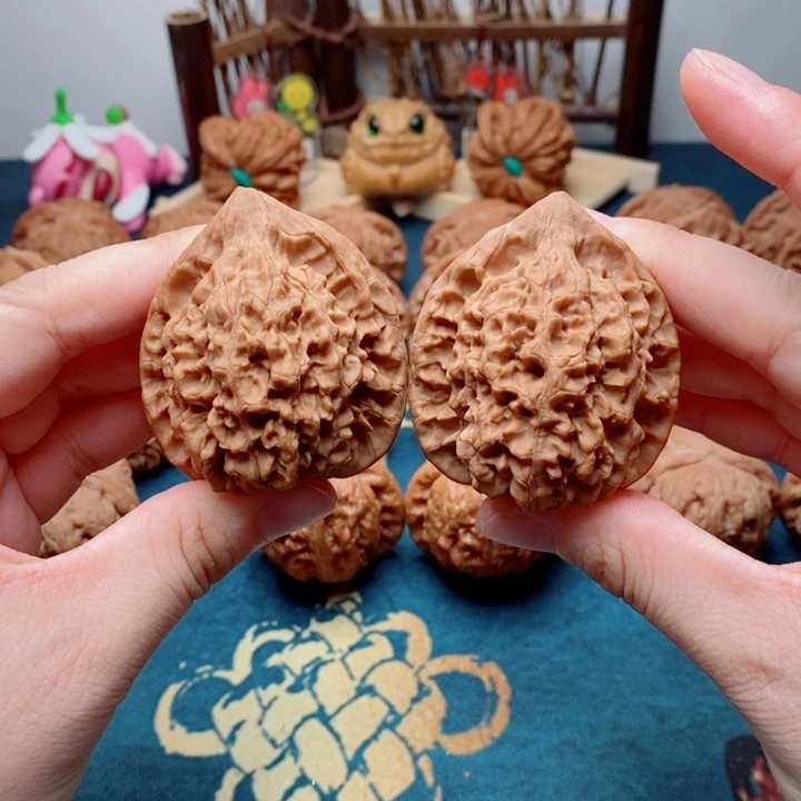 把件文玩核桃官帽45