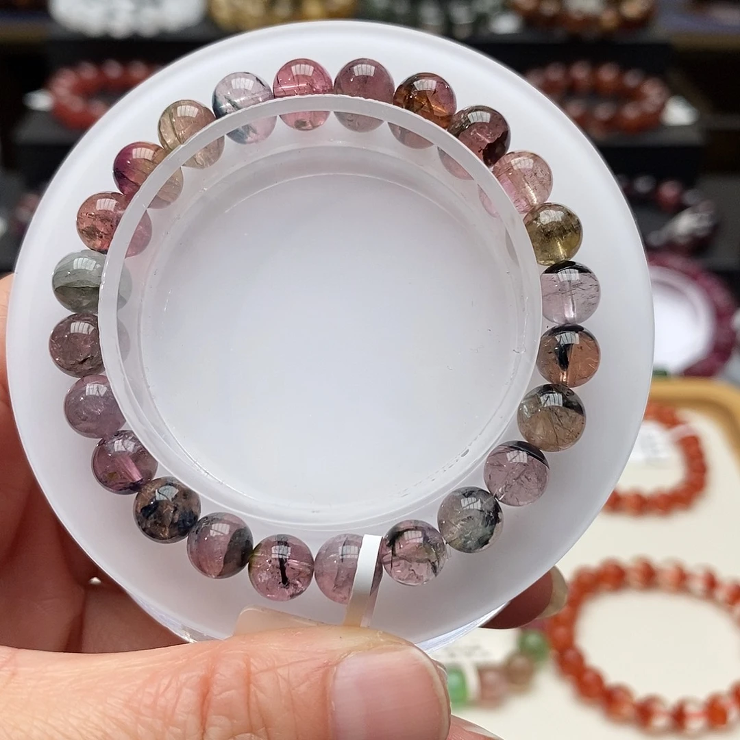 碧玺手链未镶嵌手链