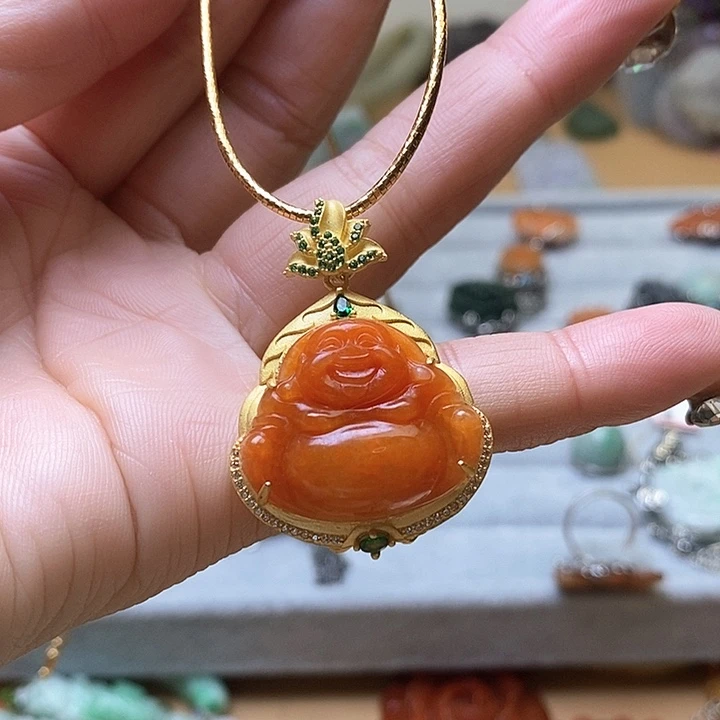 翡翠颈饰未镶嵌L*O一套350