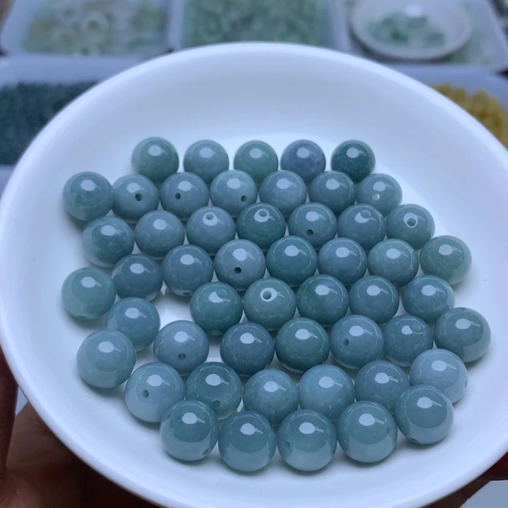 散珠翡翠卡10冰蓝水20个（单圈手链）