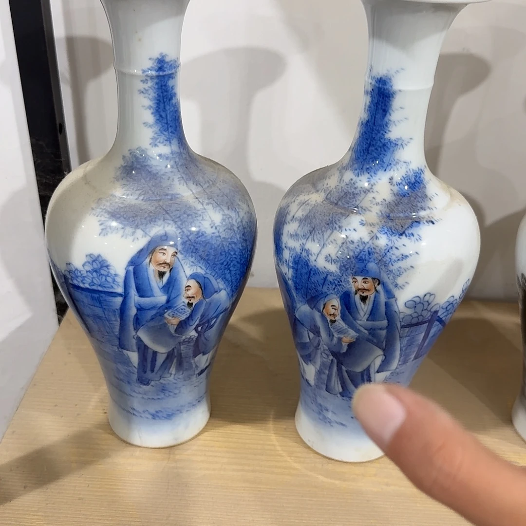 瓷片摆件等方式在不同部位