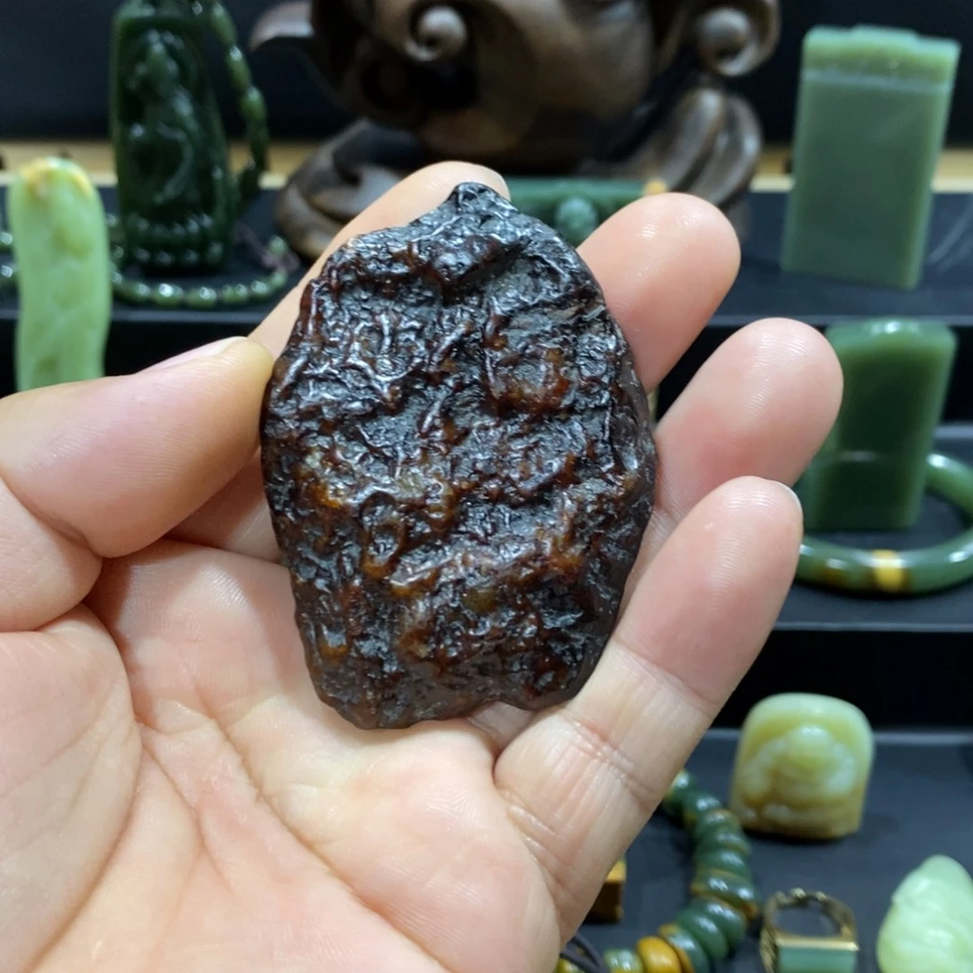 英***姐岫岩河磨玉（透闪石质玉）未镶嵌颈饰